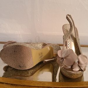 Lulu Townsend Gold High Heels